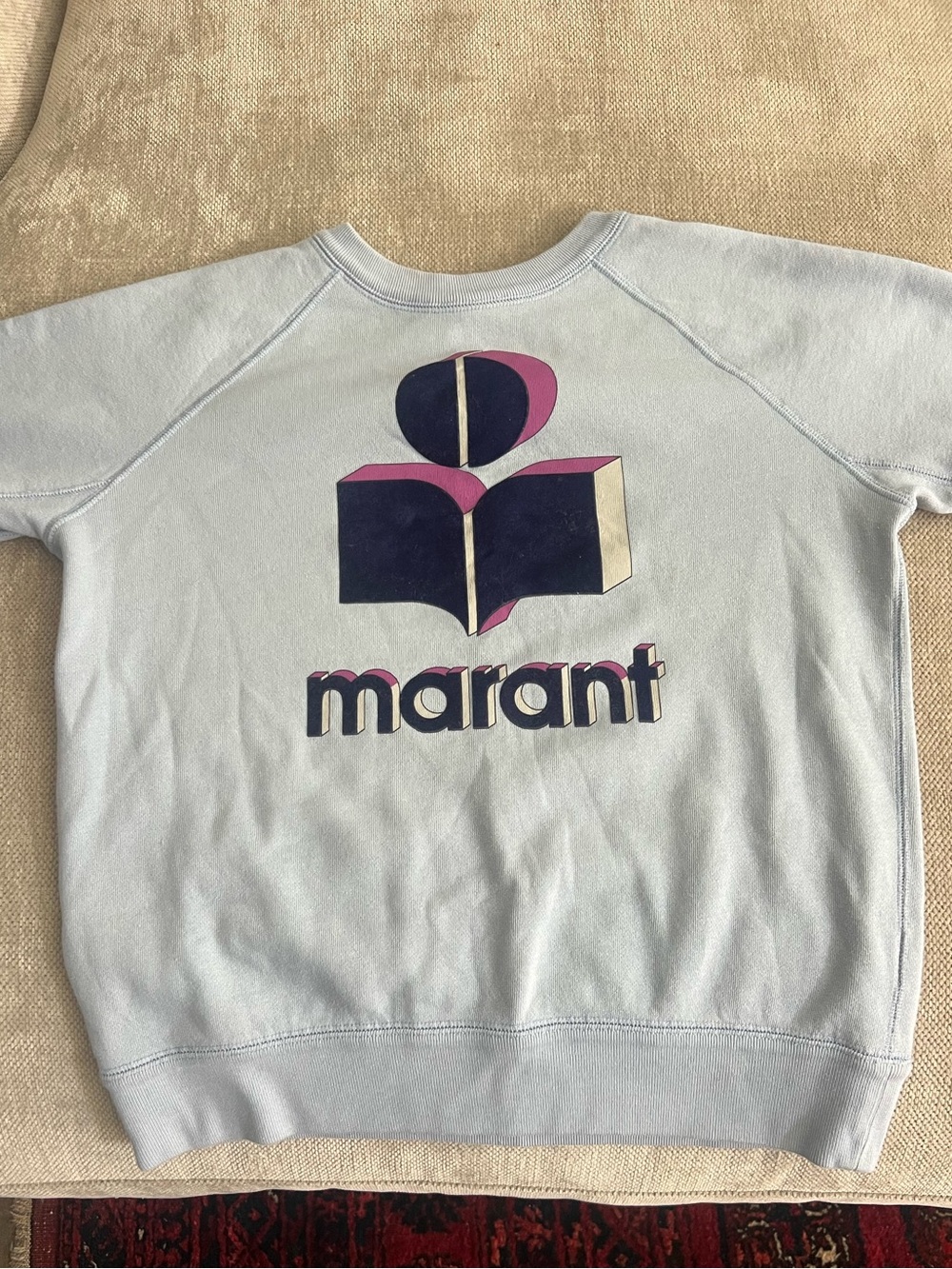 Isabel Marant Light Blue Milly Sweatshirt